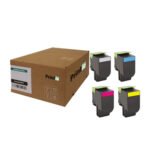 Lexmark 71B2H kasetņu komplekts c/m/y/bk (Printle)