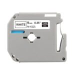 Brother lipīga analogā lente white/black M-K221 (9mm)