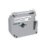 Brother lipīga analogā lente white/black M-K231 (12mm)