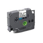 Brother lipīga analogā lente clear/black TZE-121 (9mm)