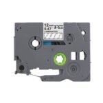 Brother lipīga analogā lente clear/white TZE-135 (12mm)