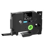 Brother lipīga analogā lente black/white TZE-335 (12mm)