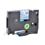 Brother lipīga analogā lente clear/blue TZE-133 (12mm)