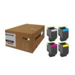 Lexmark 70C2H kasetņu komplekts c/m/y/bk (Printle)