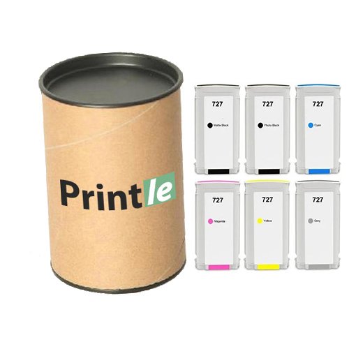 HP-727 HP 727 kasetņu komplekts pbk/mbk/c/m/y/gy (Printle) - Image 1