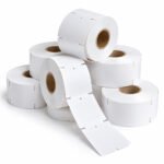 Perforated labels 58x101.6mm (Valeron) 400pcs/roll - Image 2