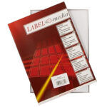 Pašlīmējošās etiķetes LABEL MEDIA A4, uzlīmes loksnēs