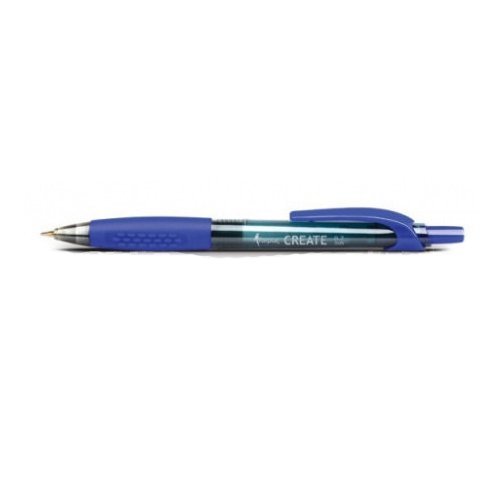 Forpus-Create-0.7mm-melyna Automātiskā gēla pildspalva „Forpus Create“, 0,7 mm, zila - Image 1
