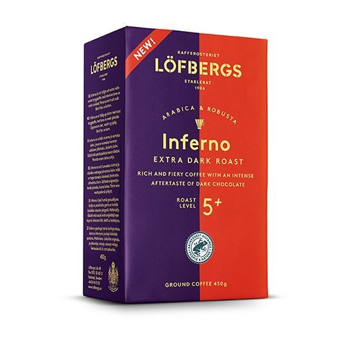 Lofbergs-Inferno-malta-kava Löfbergs Inferno malta kafija, 450g - Image 1