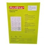 RedStar uzlīmes A4, 105×148 mm, 100 lapas